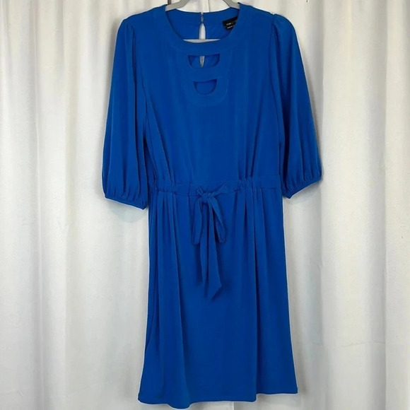 Max & Cleo Dresses & Skirts - Max And Cleo Blue Women’s 3/4 Sleeve Dress Size M